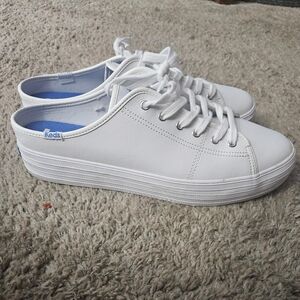 Keds Women's White Slip-On Sneakers